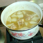 B.鶏肉とかぶの冶部煮