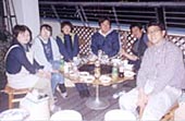 家族でバーベキュー